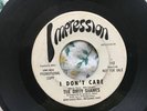 DIRTY SHAMES 45 I Don't Care w/ Makin Love IMPRESSION promo GARAGE PUNK  rare