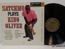 LOUIS ARMSTRONG Satchmo Plays King Oliver 1960 JAZZ Mono LP DG Audio-Fidelity