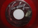 THE SPANIELS goodnight sweetheart goodnight RED VINYL 45 DOOWOP VEE JAY 1953