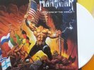 3×LP Manowar Warriors of the World limited coloured Vinyl yellow orange white