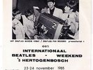 THE BEATLES  FLEXI  BLAU WEEKEND 1985 HERTOGENBOSCH NL - FAN RECORD - MINT