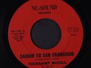 TOUSSAINT MCCALL: Saigon To San Francisco 45 rare Soul