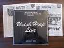 Uriah Heep Live January 1973 beaut 2LP set in shrink on Mercury