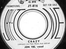 JON TEE - CRAZY - JAY TONE W/D  - 60's RARITY