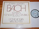 Kogan Richter Bach Complete Violin Sonatas Ed1 Eurodisc Grey Stereo 2LP NM