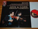 Perlman Ashkenazy Brahms Violin Sonatas EMI Digital Stereo '85 2LPs Mint