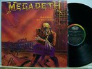 MEGADETH, PEACE SELLS... BUT WHO'S BUYING? '91 RARE PROMO LP BRAZIL Nm