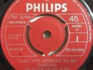 VICTOR UWAIFO Take this message/ Kpomobie AMAZING DEEP FUNKY AFRO 7 VG/VG+ MP3