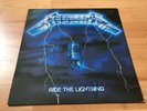 Metallica Signed by 4 Ride The Lightning Cliff Burton Hetfield  No Promo