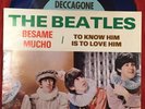 THE BEATLES TO KNOW HIM IS TO LOVE HIM 1976 DECCAGONE BLUE VINYL 7