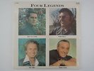 JERRY LEE LEWIS Four Legends SEALED US 2-LP Willie Nelson country WEBB PIERCE