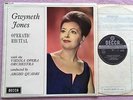 GWYNETH JONES & QUADRI Operatic Recital ORIG Decca WBg SXL 6249 UK-1966 LP NM