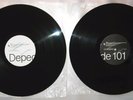 BRAZIL PROMO vinyl DLP - depeche mode - 101 -  GOLDEN STAMP / LABEL PRINT
