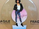 RARE UNCUT PICTURE DISC  WHITNEY HOUSTON SO EMOTIONAL / FOR THE LOVE BMG 7