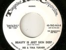 IKE & TINA TURNER Beauty Is Just Skin Deep Born With TANGERINE  NORTHERN SOUL 45