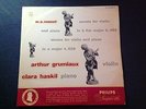 MOZART GRUMIAUX HASKIL VIOLIN SONATAS Italy 1956 1ED Philips A 00338 L FLAT RIM
