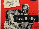 LEADBELLY-CLASSICS IN JAZZ 10 inch LP-CAPITOL - LC 6597.