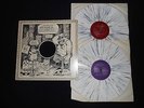 led zeppelin  going to california  splatter black & white die cut cov. tmoq rare