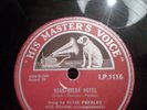 Elvis Presley Heartbreak Hotel - I was The One Rare Irish Pressing 78 RPM HMV