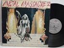 RARE ROCK LP -  METAL MASSACRE 5 Various Artist In Shrink Metal Blade 1984