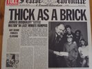 Jethro Tull - Thick as a Brick - Prog Rock Vinyl LP 1st Pressing