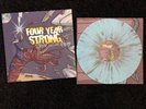 Four Year Strong- Rise Or Die Trying LP Vinyl Meteor Shower Blue And Gray RARE