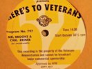 Radio Show: HERE'S TO VETERANS #796 NORRIE PARAMOUR & 797 MEL BROOKS/CARL REINER