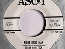 Rockabilly 45 BOBBY COMSTOCK “Right Hand Man” ASCOT orig wlp ’64 NM HEAR