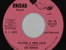 Deep Soul Funk 45 - Lee Bonds - I'll Find A True Love - Unidad - mp3