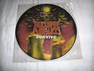 Nuclear Assault Survive Picture LP Pic Vinyl Under one flag (Anthrax Kreator...