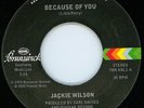 NORTHERN SOUL - JACKIE WILSON - BECAUSE OF YOU  - BRUNSWICK - RI