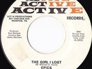 EPICS Girl I Lost / Every Time I Cry rare Memphis sweet soul 45 on Active, hear