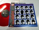 BEATLES A HARD DAYS NIGHT UK CUTTING LIMITED MONO JAPAN 1982 RED COLOR W/OBI
