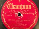 Champion 15302 Rose Tate ( 2 guitars & fiddle) JOHNSON BROTHERS  1927 V