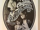 ERIC CLAPTON RARE DELANEY AND BONNIE CONCERT POSTER 1969 RARE FROM FANCLUB