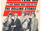 ROLLING STONES Tell Me / 1964 picture sleeve 45 / VG++   (Hear It )