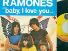 THE RAMONES - BABY I LOVE YOU (DUCH DIFF SLEEVE/BACKSLEEVE) 7'PS/ SIRE 17589