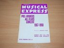 ROLLING STONES-VERY RARE 1967-1968 NME POLL WINNERS CONCERT PROGRAMME Status Quo