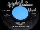 ETTA JAMES Tough Lover/Fools We Mortals Be 45 Original Modern Soul/RnB-Rocker