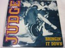 JUDGE - Bringin' it Down - Revelation Records 1989 1st press USA - incl. insert