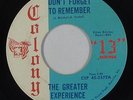Northern Soul 45 - Greater Experience - Don't Forget To Remember - Colony 13 mp3