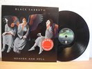 BLACK SABBATH - HEAVEN AND HELL ORIGINAL GERMAN VERTIGO UFO LP IN MINT CONDITION