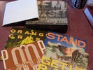 R.E.M. SINGLE ACTION GREEN 45 BOX SET OF 4 PICTURE SLEEVES BIG POSTER NM CRUSH