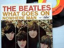 the BEATLES Capitol 1968 PICTURE SLEEVE 45 NOWHERE MAN b/w WHAT GOES ON  H17
