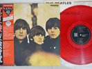 BEATLES FOR SALE EMI/ODEON EAS-70133 Japan OBI Mono Clear Red Vinyl LP