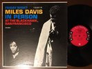 Miles Davis in person Friday 1F,1AA 6 Eye Mono EX-/EX+