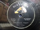 ELVIS PRESLEY good rockin' tonight / i don't care if the sun.. 78 RPM RCA 1955