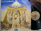 IRON MAIDEN,POWERSLAVE '84 w/ insert Brazil 1st Press PROMO LP RARE ORIG Mint