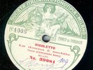 ALESSANDRO BONCI - RIGOLETTO / TOSCA - RARE FONOTIPIA 78 RPM