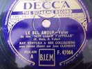 78 tours Ray Ventura et ses collégiens  Le belle amour
